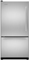 KitchenAid Monochromatic Stainless Steel Bottom Freezer Refrigerator