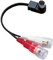 Alpine Male Right Angle Ai-Net To Female RCA Cable