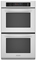 KitchenAid 27" Electric White Double Built-In Oven