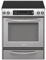 KitchenAid 30" Slide-In Stainless Steel Electric Range