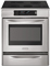KitchenAid Slide-In Electric Stainless Steel Range