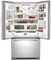 KitchenAid Architect Series II Monochromatic Stainless Steel French Door Bottom-Freezer Refrigerator