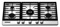 KitchenAid 36" 5-Burner Gas Cooktop
