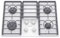 KitchenAid 30" Gas Cooktop - White Finish
