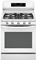 KitchenAid 30" Architect Series II White Freestanding Gas Range