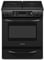 KitchenAid 30" Slide-In Black Gas Range