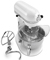 KitchenAid Professional 600 Series White Bowl-Lift Stand Mixer