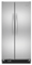 KitchenAid Architect Series II Monochromatic Stainless Steel Side-By-Side Refrigerator