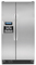 KitchenAid Architect Series II Monochromatic Stainless Steel Side-By-Side Refrigerator