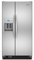 KitchenAid Architect Series II KSRS25RV Monochromatic Stainless Steel Side By Side Refrigerator