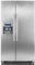 KitchenAid KSRT25FW Monochromatic Stainless Steel Side By Side 25.4 Cu. Ft. Refrigerator