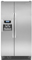 KitchenAid Architect Series II Monochromatic Stainless Steel Side-By-Side Refrigerator