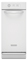KitchenAid 15" White Built-In Trash Compactor