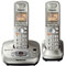 Panasonic Silver Expandable Digital Cordless Phone With Answering System