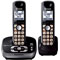 Panasonic Black Expandable Digital Cordless Phone With Answering System