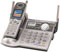 Panasonic 5.8 GHz FHSS GigaRange Expandable Digital Cordless Phone In Metallic Grey