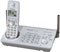 Panasonic 5.8 GHz FHSS GigaRange Expandable Digital Cordless Phone - Silver Finish