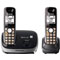 Panasonic Black Expandable Digital Cordless Phone System