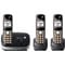 Panasonic Black Expandable Digital Cordless Phone System