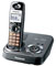 Panasonic DECT 6.0 Black Metallic Expandable Digital Cordless Phone