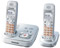 Panasonic DECT 6.0 Silver Expandable Digital Cordless Phone System