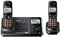 Panasonic 2-Line DECT 6.0 Expandable Digital Cordless Phone With Answering System