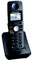 Panasonic 5.8 GHz Expandable Digital Cordless Handset In Black
