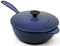 Le Creuset 3-Quart Cobalt Blue Saucier Pan