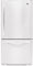 LG 22 Cu. Ft. Smooth White Bottom Freezer Refrigerator