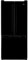 LG 20 Cu. Ft. Smooth Black French Door Bottom Freezer Refrigerator