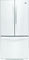 LG 22.6 Cu. Ft. Smooth White French Door Bottom Freezer Refrigerator