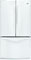 LG 25.0 Cu. Ft. Smooth White French Door Bottom Freezer Refrigerator
