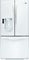 LG 22.6 Cu. Ft. Smooth White French Door Bottom Freezer Refrigerator