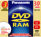 Panasonic Three Pack Of Single-Sided 30 Minute DVD-RAM Discs
