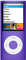 Apple 8GB Purple 4th Generation iPod Nano