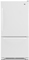 Maytag MBF2258WEW White Bottom Freezer Refrigerator