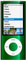 Apple 16GB Green 5th Generation iPod Nano