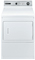 Maytag White Commercial Gas Dryer