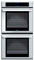 Thermador 27" Masterpiece Series Stainless Steel True Convection Double Oven