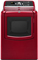 Maytag Bravos MEDB850WR Crimson Red Electric Dryer