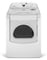 Maytag Bravos MED6600TQ White Steam Electric Dryer
