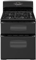 Maytag Gemini 30" Black Double Oven Freestanding Gas Range