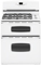Maytag Gemini 30" White Double Oven Freestanding Gas Range