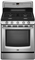 Maytag 30" MGR8772W Stainless Steel Self-Cleaning Free Standing Gas Range