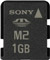 Sony 1GB Memory Stick Micro (M2)
