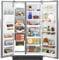 Maytag Monochromatic Stainless Steel Side-By-Side Refrigerator