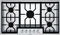Bosch 800 Series 36" Stainless Steel Gas Cooktop
