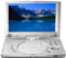 Polaroid 10" Silver Swivel Portable DVD Player