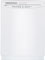 GE Profile 24" White Built-In Dishwasher