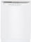 GE Profile 24" White Built-In Dishwasher